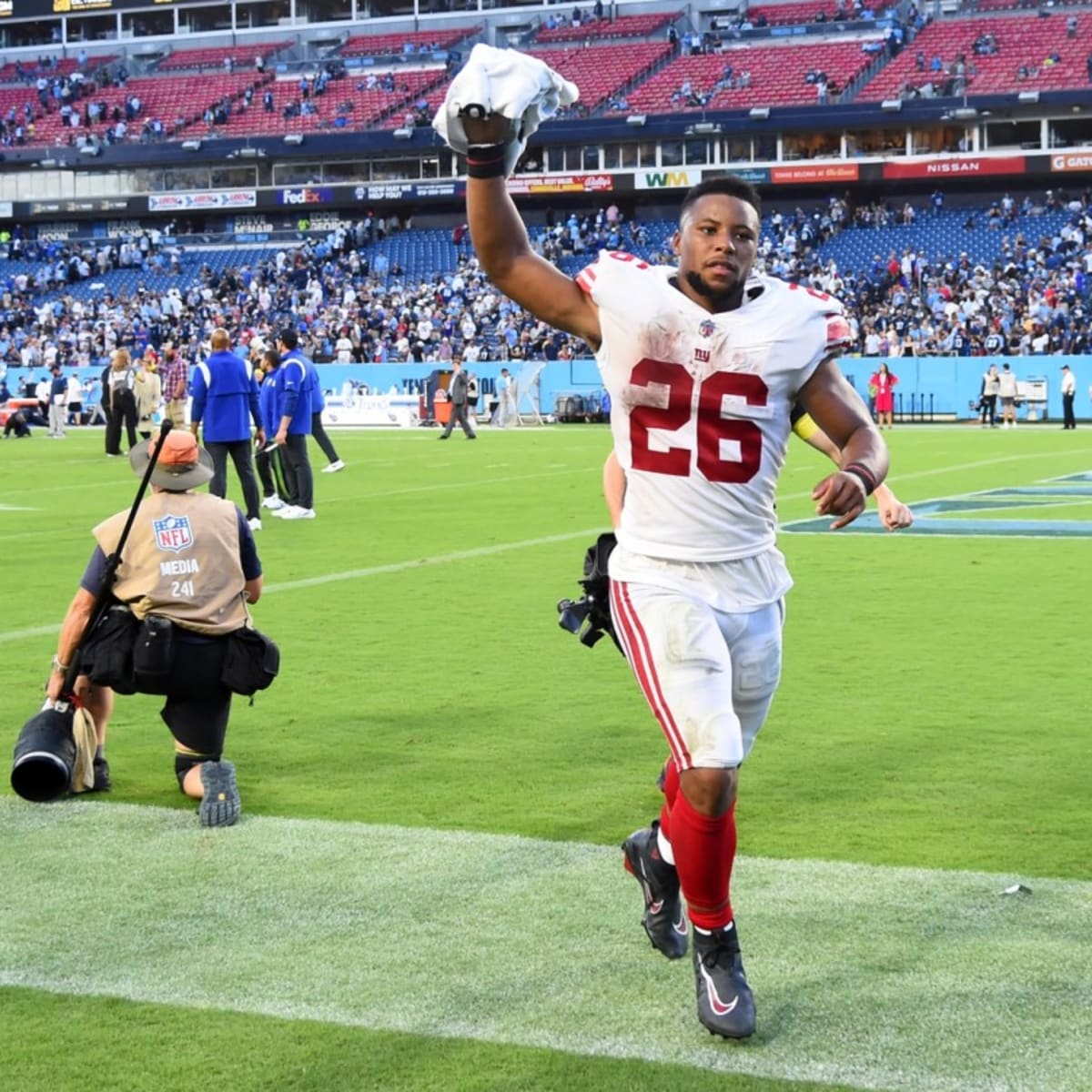 Saquon Barkley with big 68-yard run