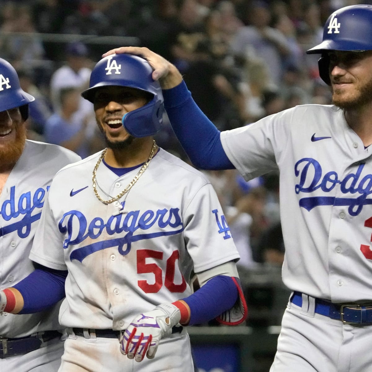 The Dodgers complete the next phase — winning the NL West crown