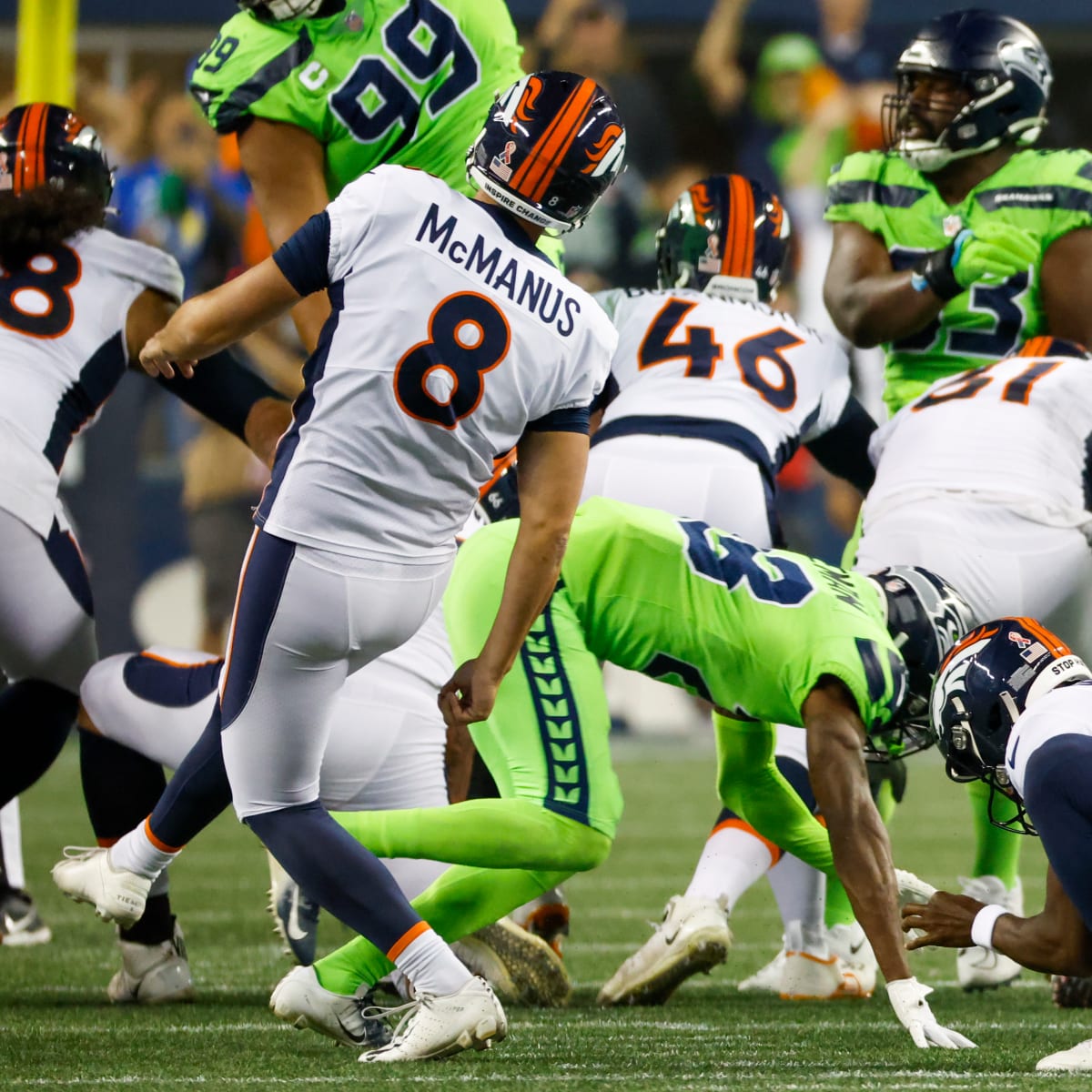 Denver Broncos - Brandon McManus' 28-yard field goal extends our