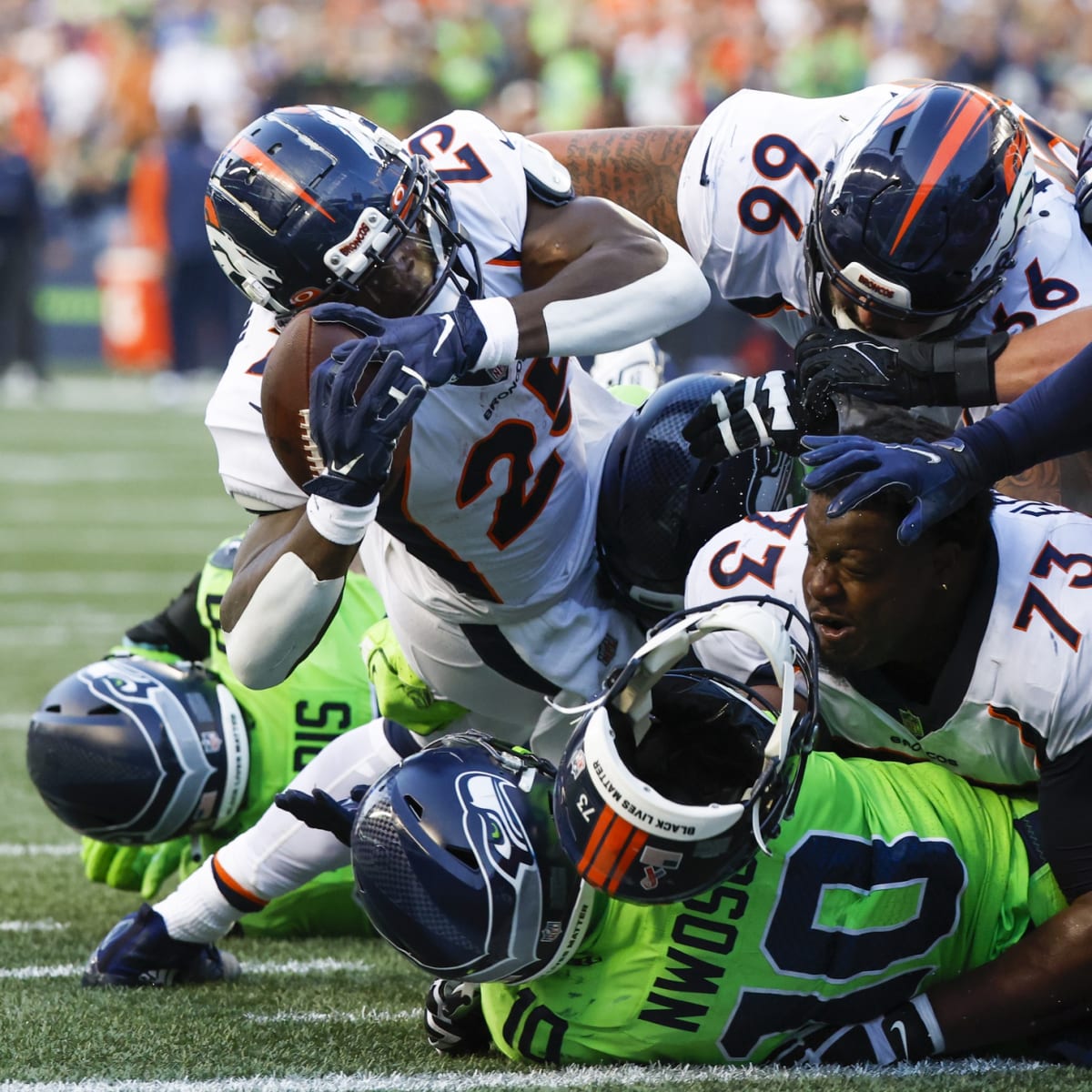 We're going to be unwavering': Broncos focused on rebounding after red-zone  turnovers, penalties lead to 17-16 loss to Seahawks
