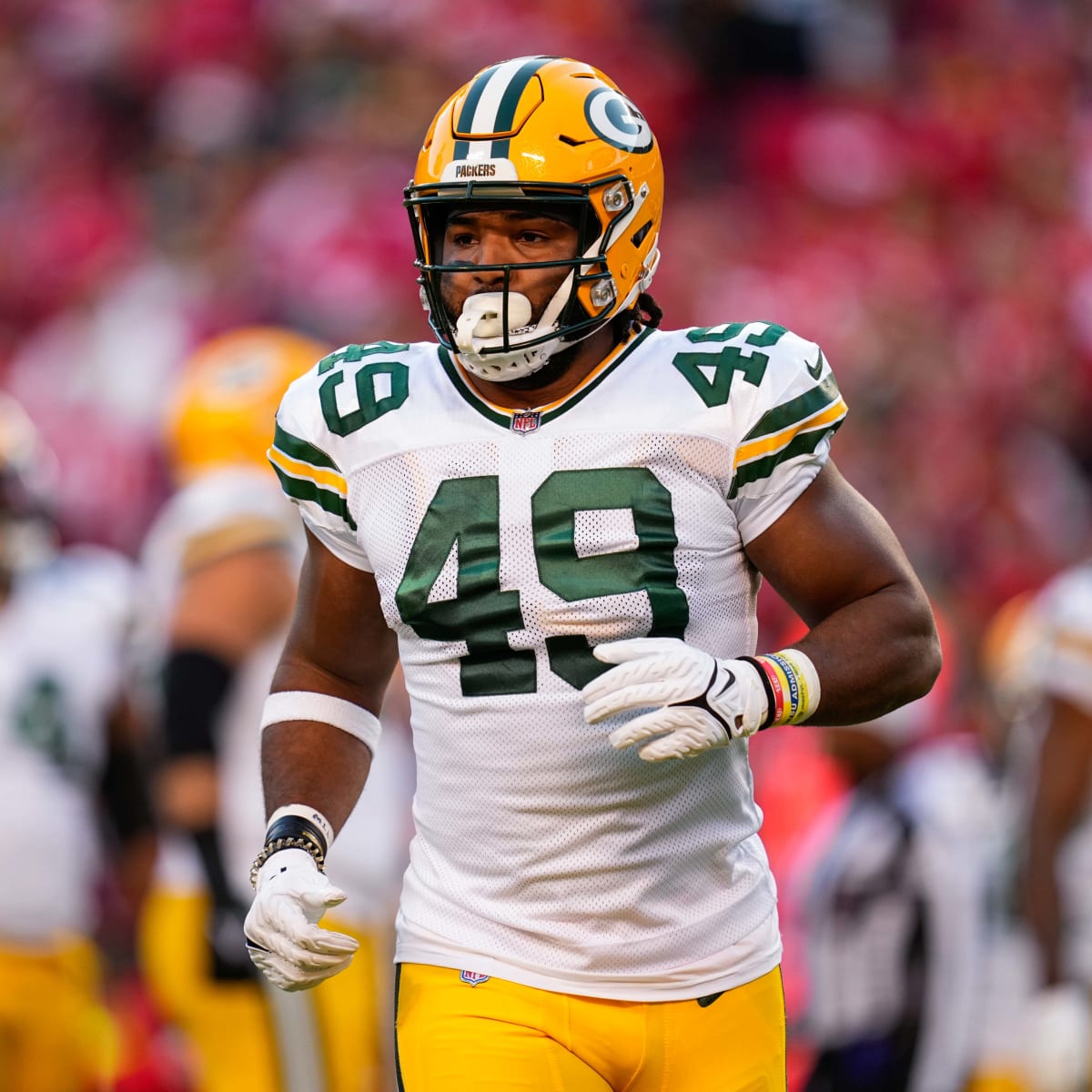 Dominique Dafney practices as Packers designate him for return