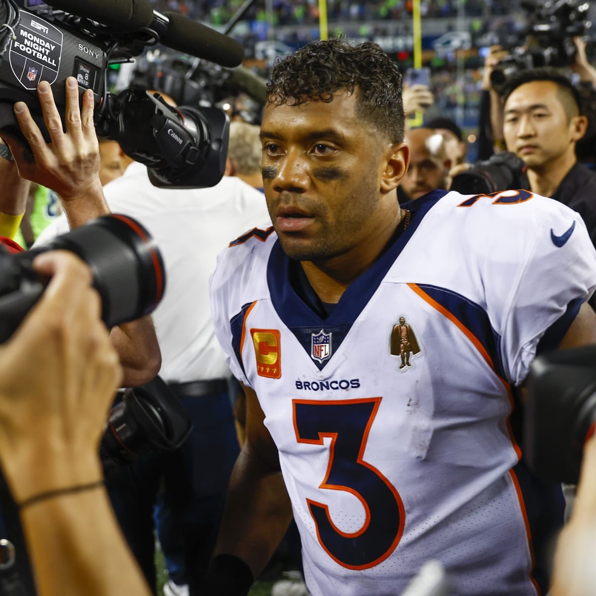 Broncos QB Russell Wilson 'devastated' by HC Nathaniel Hackett's firing: 'I  wish I could've played better for him'