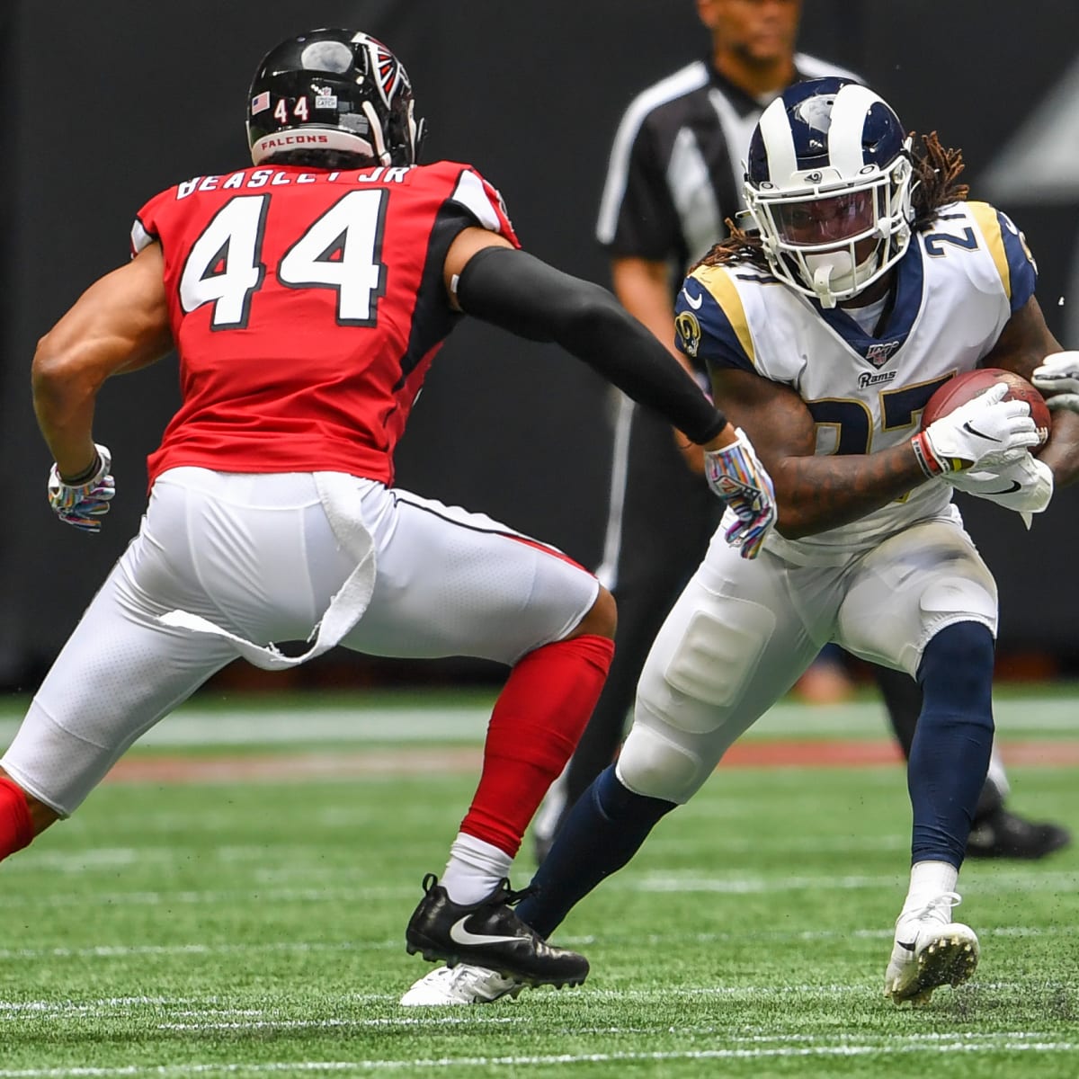 Los Angeles Rams vs. Atlanta Falcons Odds: 51% of the money on the Falcons  to cover