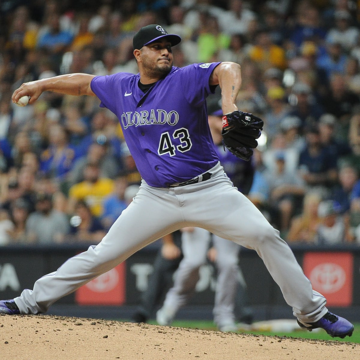 Jhoulys Chacin Colorado Rockies Signed Autographed White #45 Jersey –