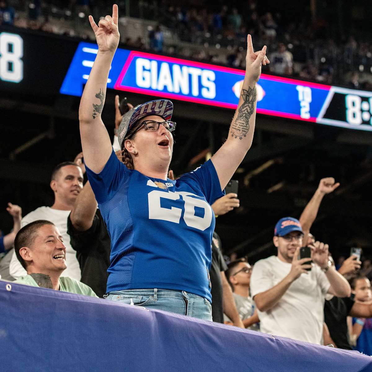 Giants are going to play in front of fans for first time in 2020