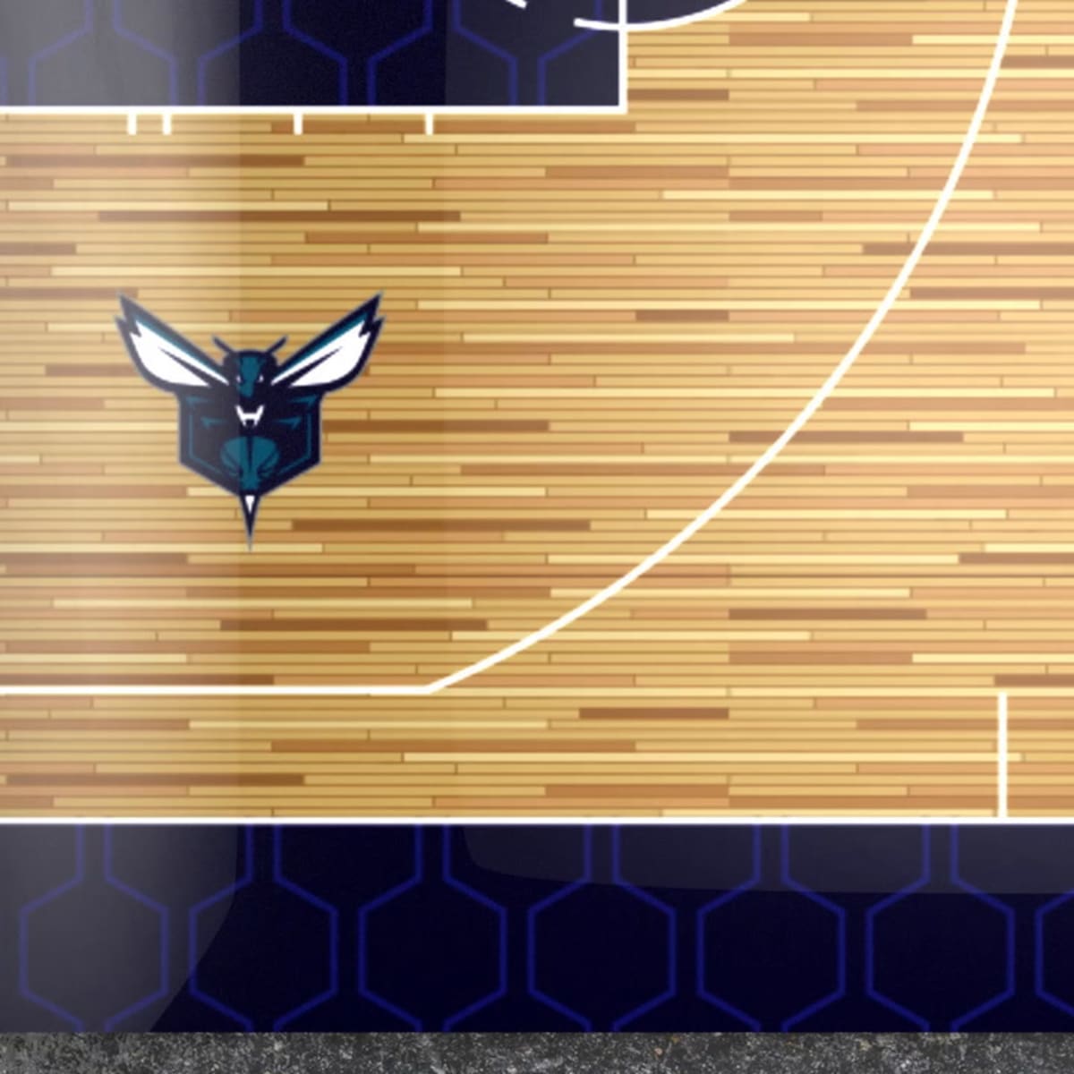 Charlotte Hornets Reveal Amazing Retro Court To Celebrate Their 30th  Anniversary - OpenCourt-Basketball