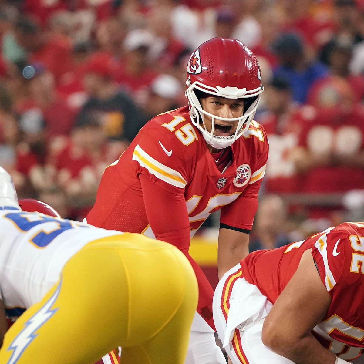 KANSAS CITY, MO - SEPTEMBER 15: Los Angeles Chargers safety Derwin James  Jr. (3) after an NFL game between the Los Angeles Chargers and Kansas City  Chiefs on September 15, 2022 at