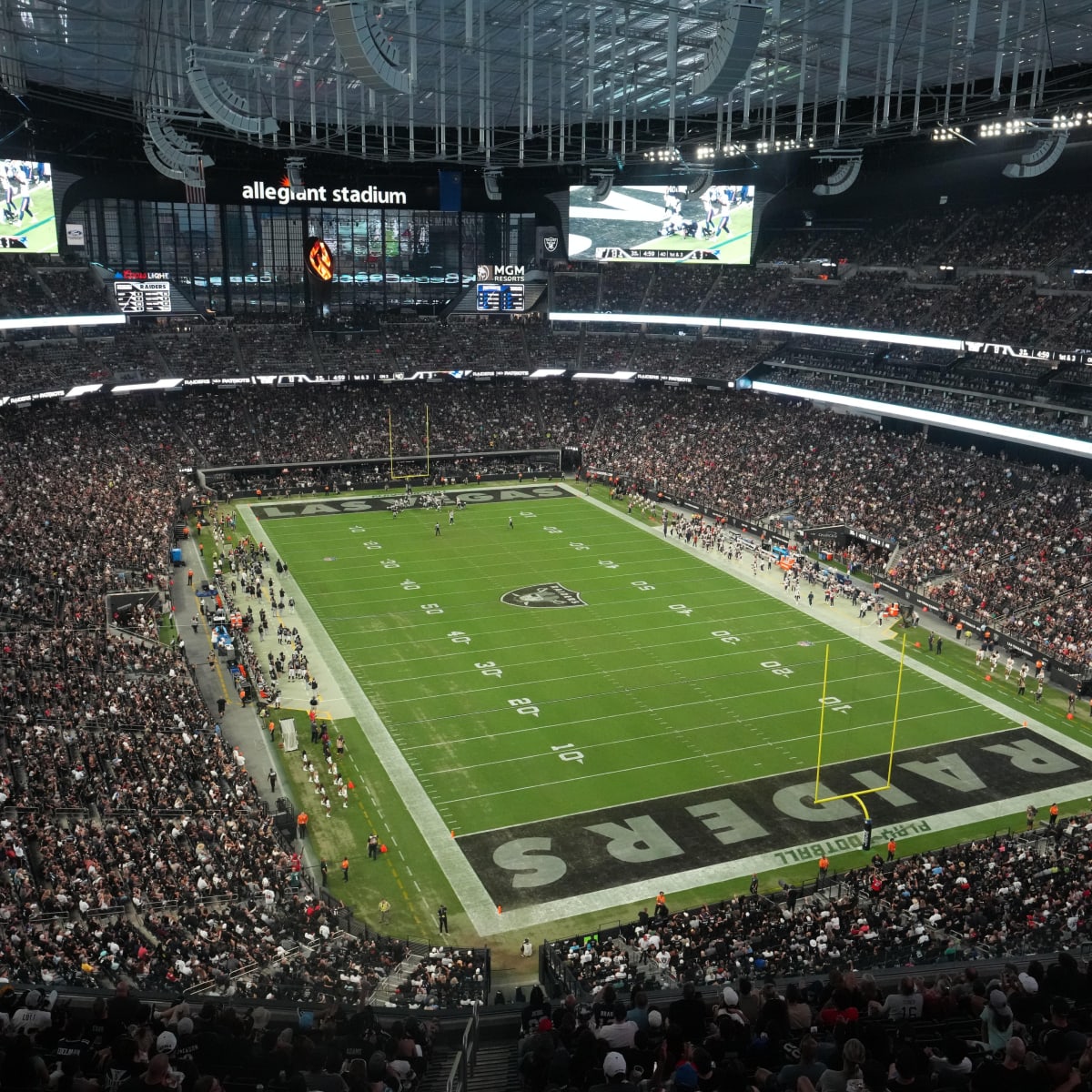 The Unique Gambling Atmosphere at Allegiant Stadium - Sports Illustrated  Las Vegas Raiders News, Analysis and More