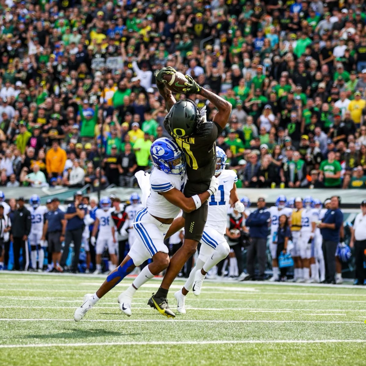 Oregon Football: Where Troy Franklin ranks among nation's best WRs