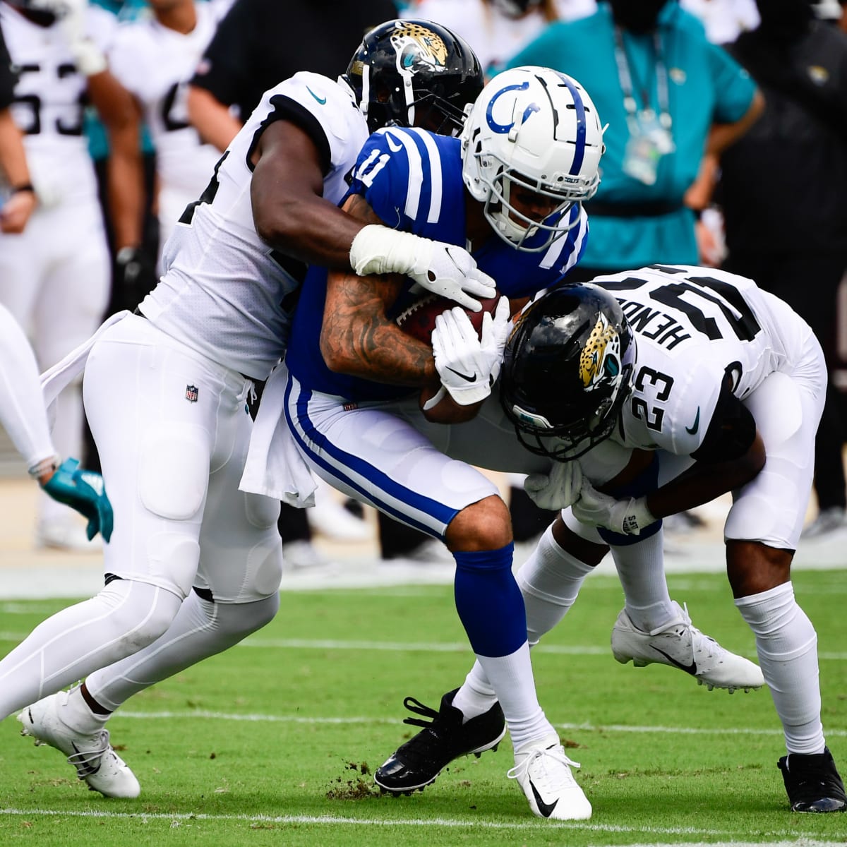 Colts WR Michael Pittman Jr.'s toughness, reliability on display in win  over Jags