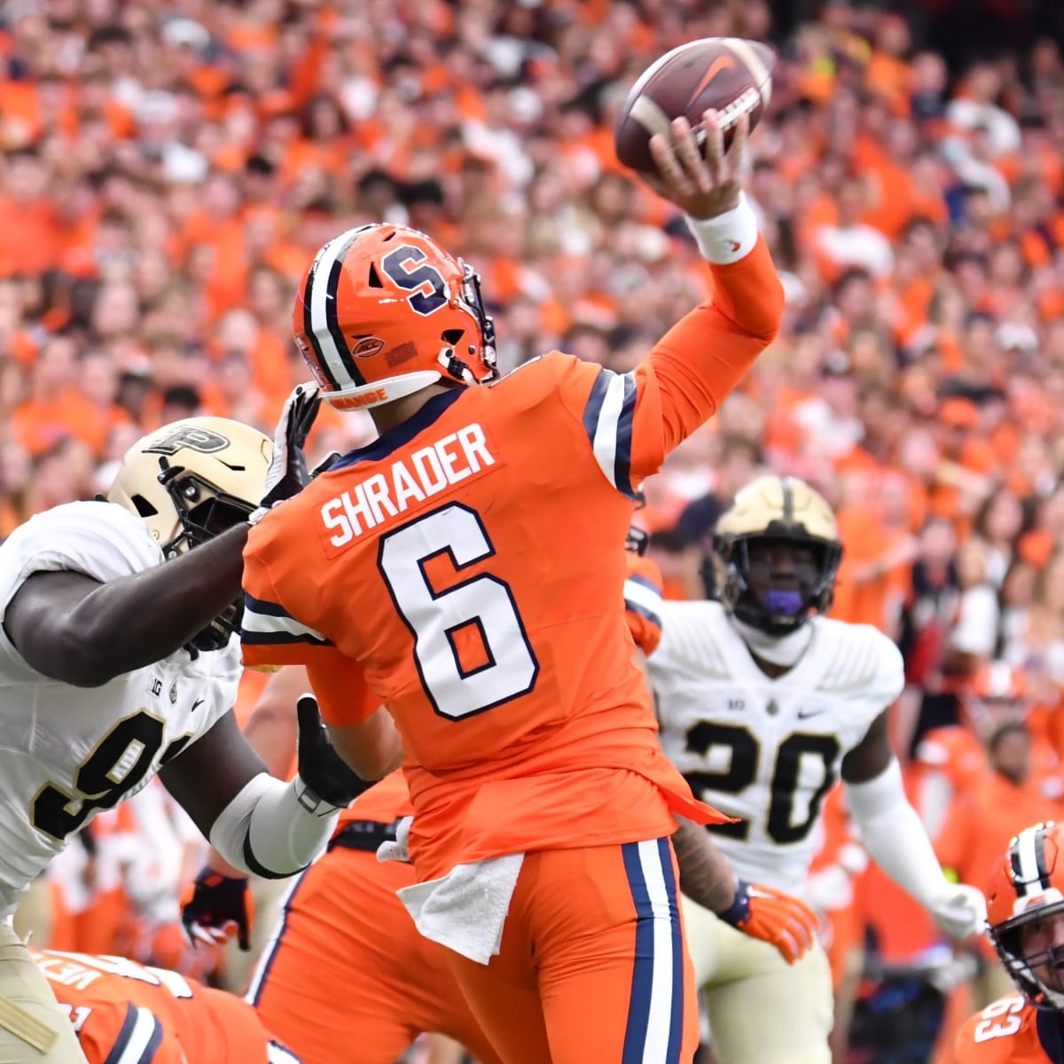 Syracuse beats Purdue on go-ahead touchdown in closing seconds