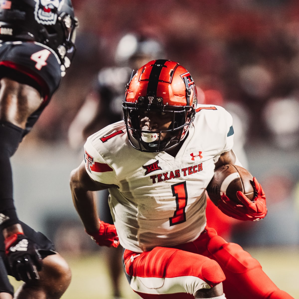 Texas Tech Red Raiders Team-Issued #26 Red Jersey from the Athletics Program