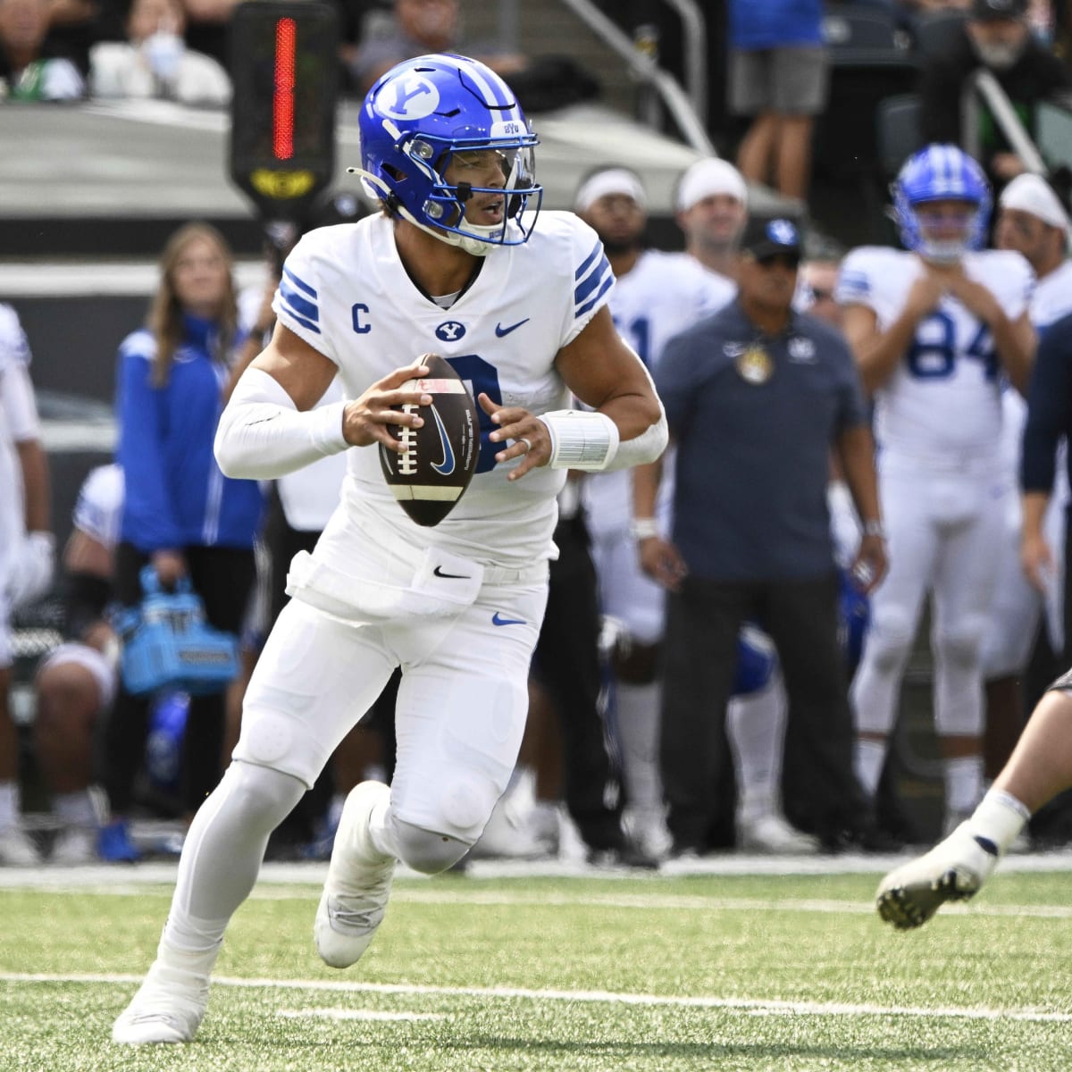 BYU QB Jaren Hall Declares For 2023 NFL Draft