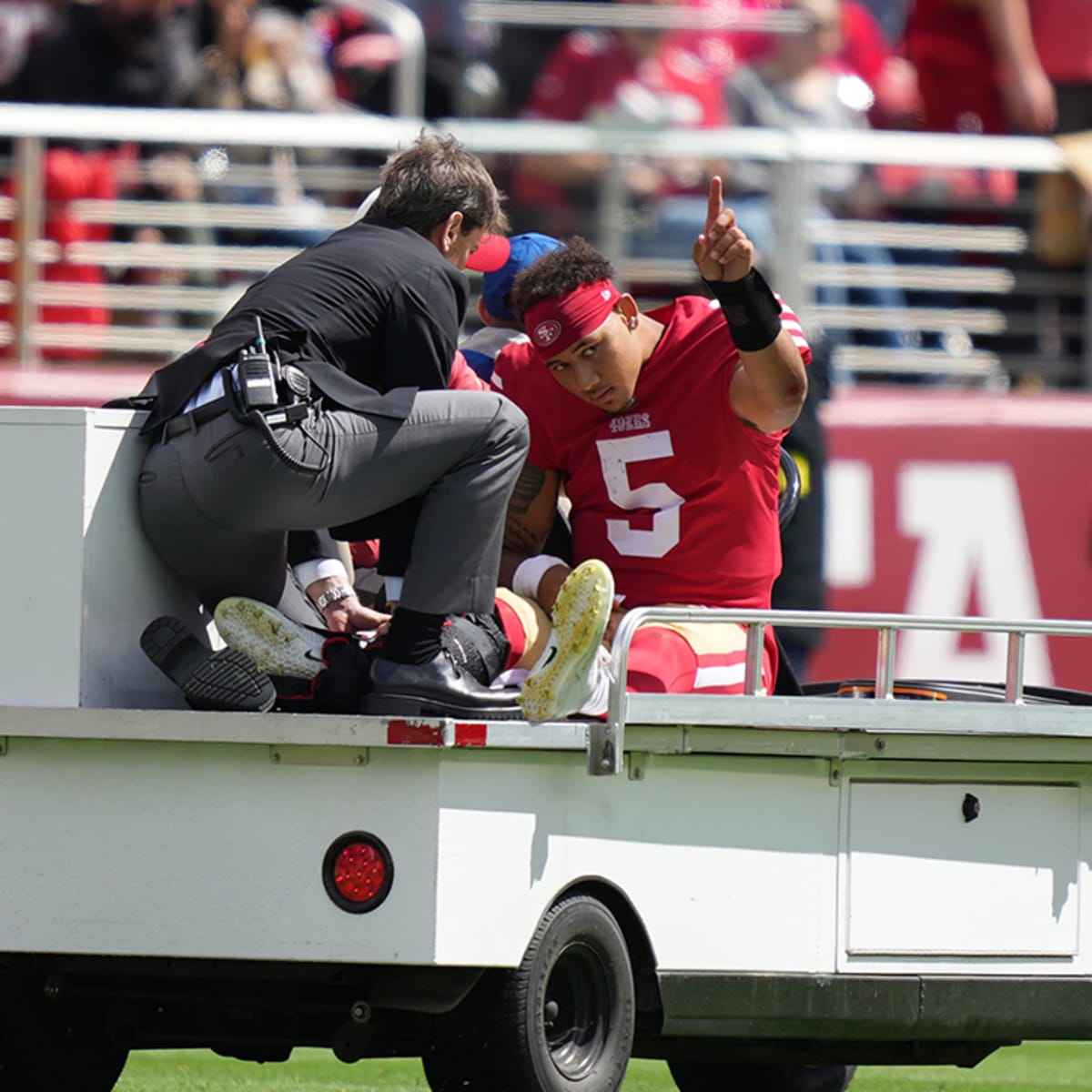 49ers' Trey Lance Undergoes Ankle Surgery