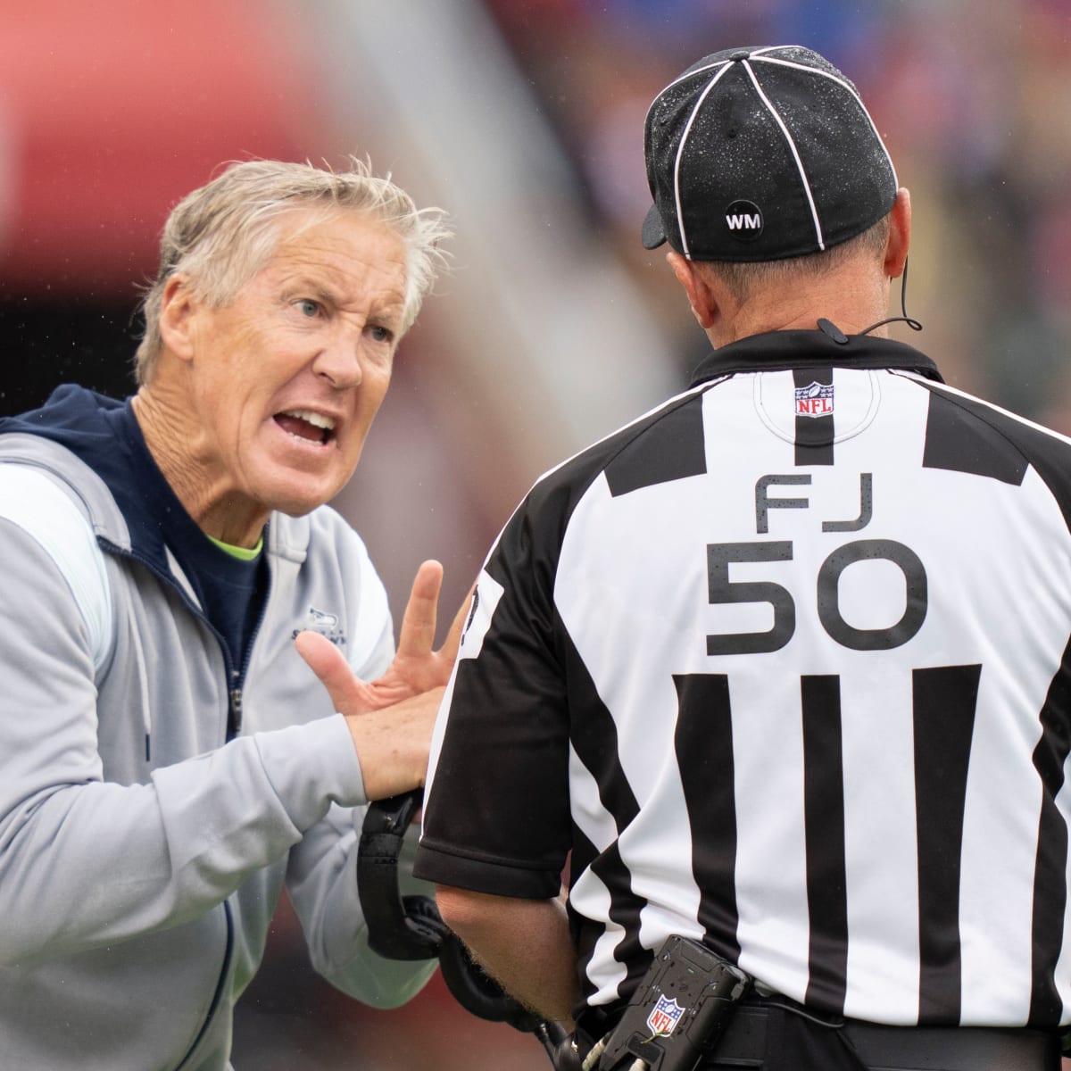 Pete Carroll Shows Off Skills in Viral Video -- 'Coach Is 71 and Out There  Throwing Dots'