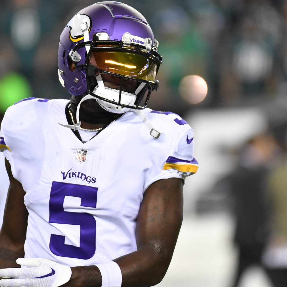 Vikings WR Jalen Reagor providing bulletin board material for the