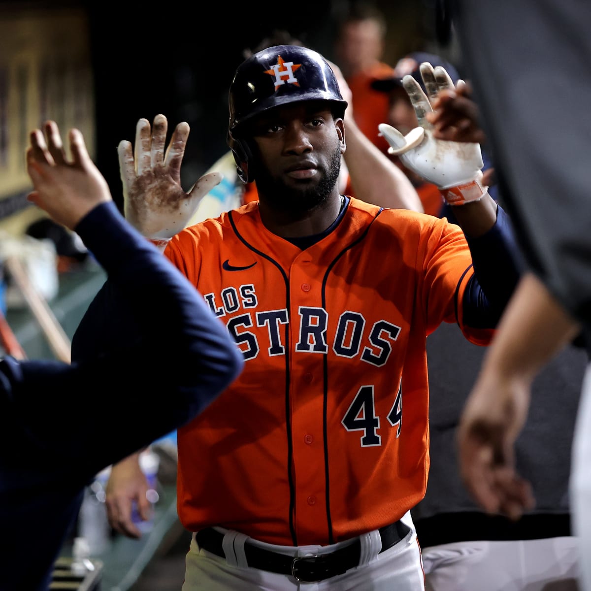 Astros slugger Yordan Alvarez out of lineup with neck pain - Newsday