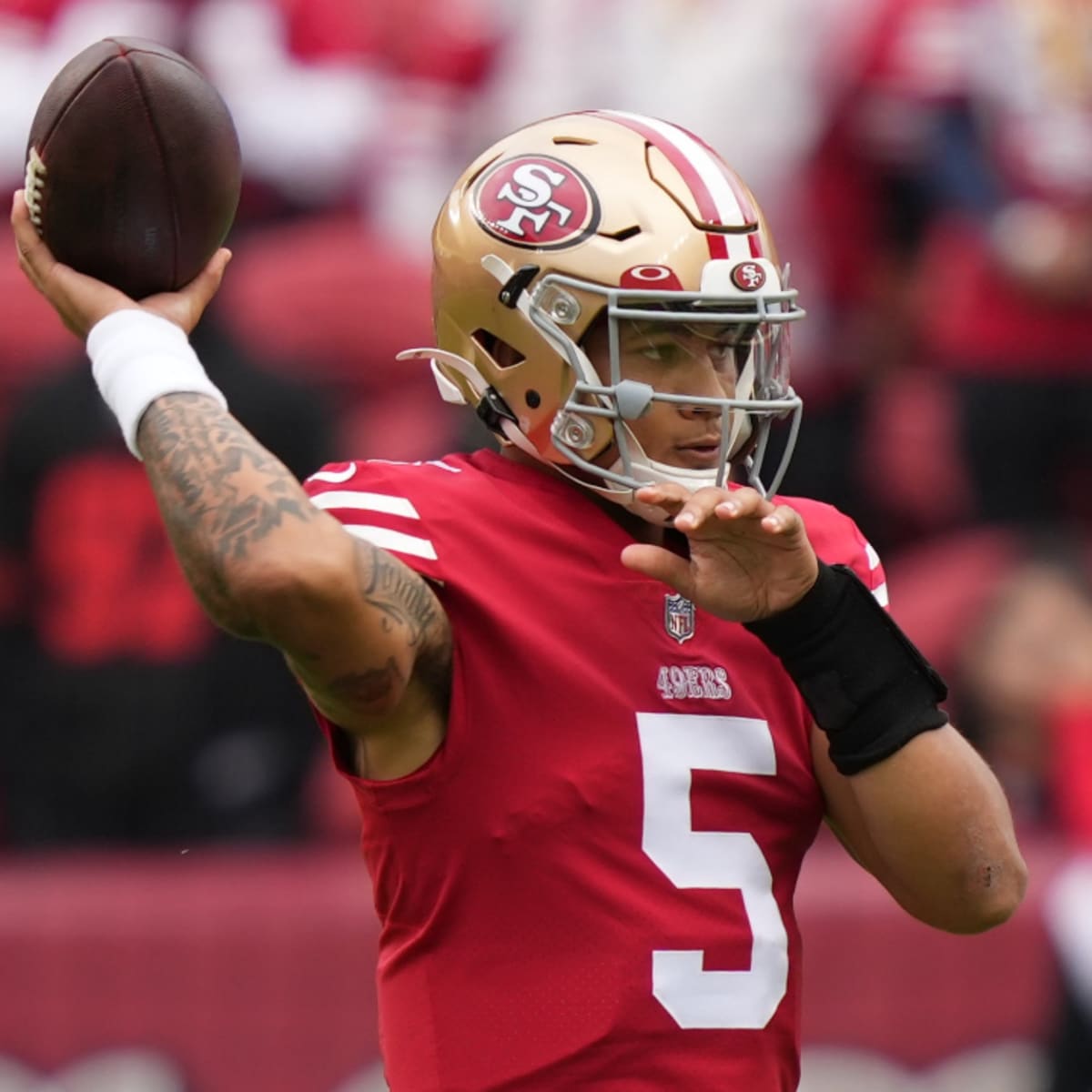 49ers QB Trey Lance happy in San Francisco despite uncertain status -  Newsday