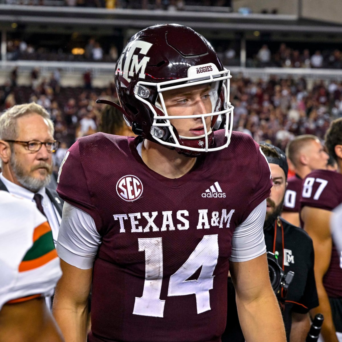 White Earns 33-19 Victory Over Maroon; Texas A&M Aggies Spring Football  Takeaways, Observations - Sports Illustrated Texas A&M Aggies News,  Analysis and More