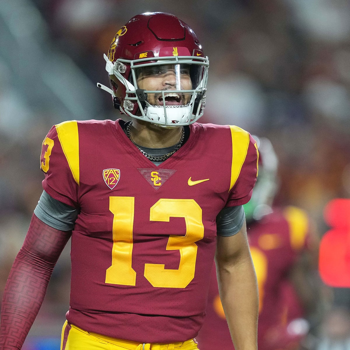 USC quarterback Caleb Williams is chasing Archie Griffin's Heisman Trophy  record