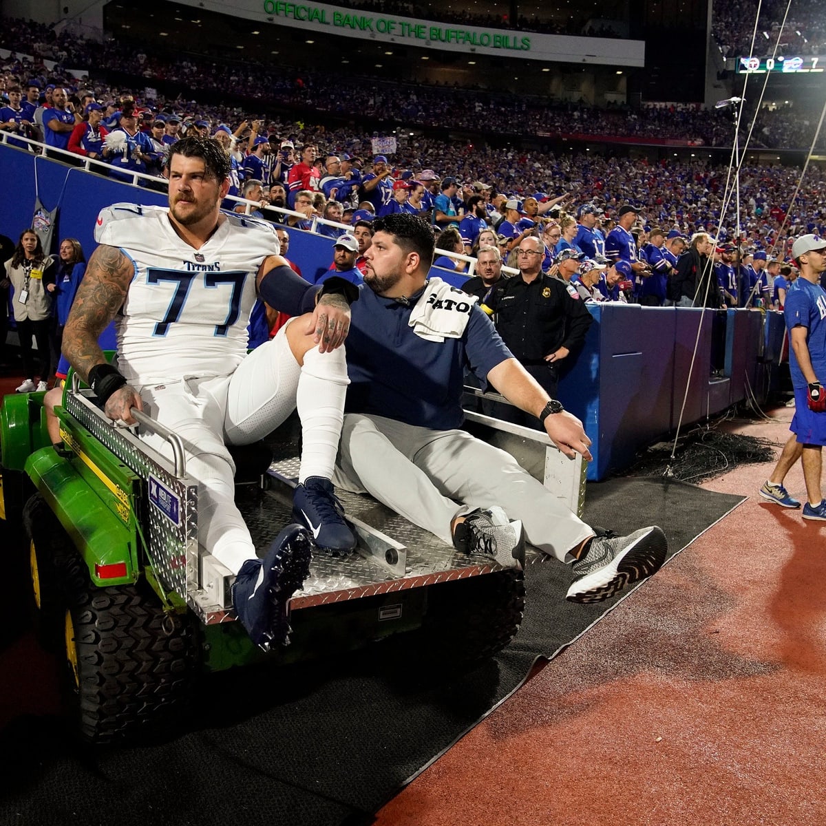 Titans place left tackle Taylor Lewan on injured reserve