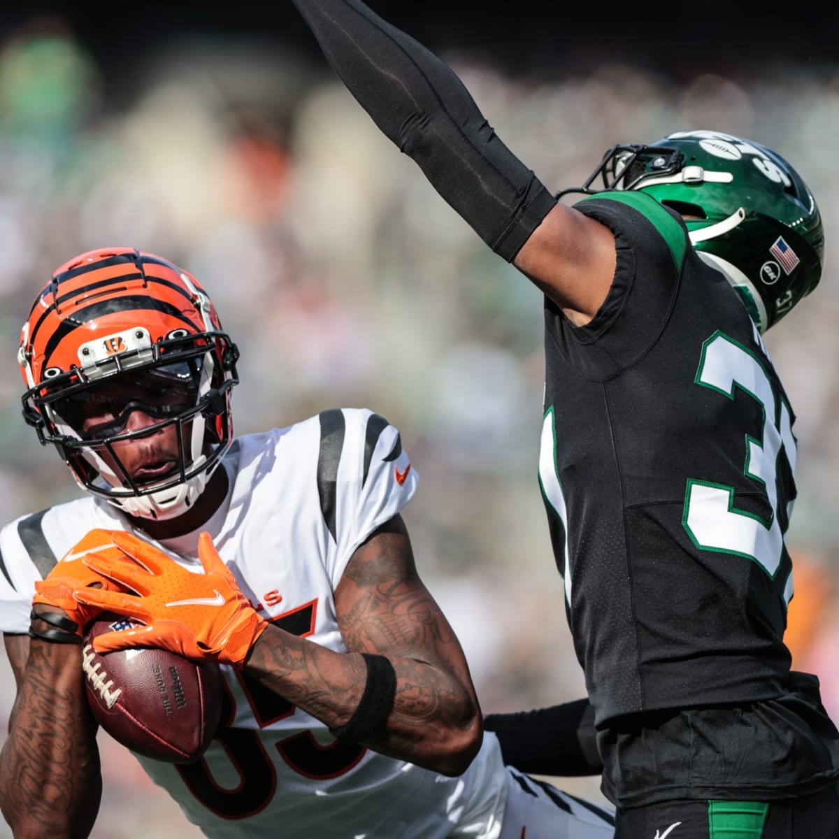 Cincinnati Wide Receiver Tee Higgins On Playing For Bengals: I Plan On  Being In Cincinnati For A While - Sports Illustrated Cincinnati Bengals  News, Analysis and More