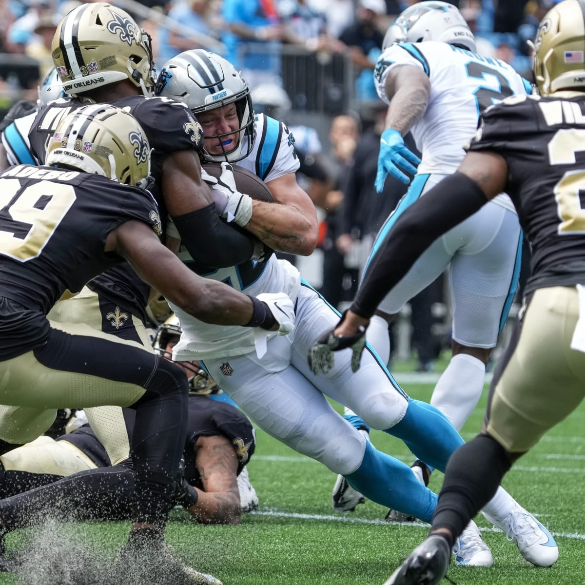 Panthers come up short against Saints