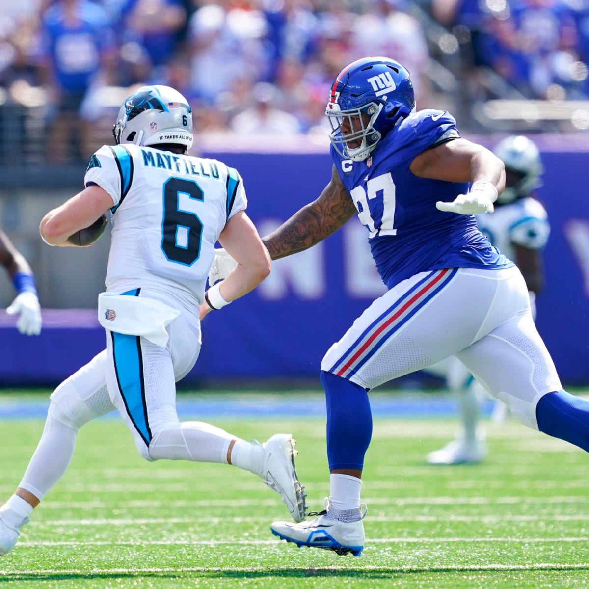 New York Giants DL Dexter Lawrence II Reveals Why He's Been Thriving This  Year - Sports Illustrated New York Giants News, Analysis and More