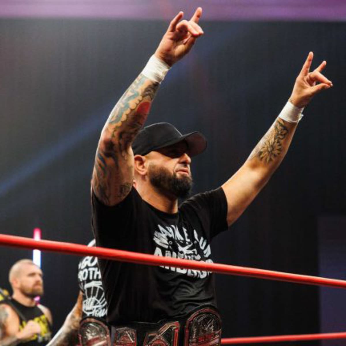 The 434 - On Impact Karl Anderson introduced Ethan Page's Phenomenal  Opponent and it was The Weenominal One AJ Swoggle AJ Swoggle defeated Ethan  Page with a Roll Up