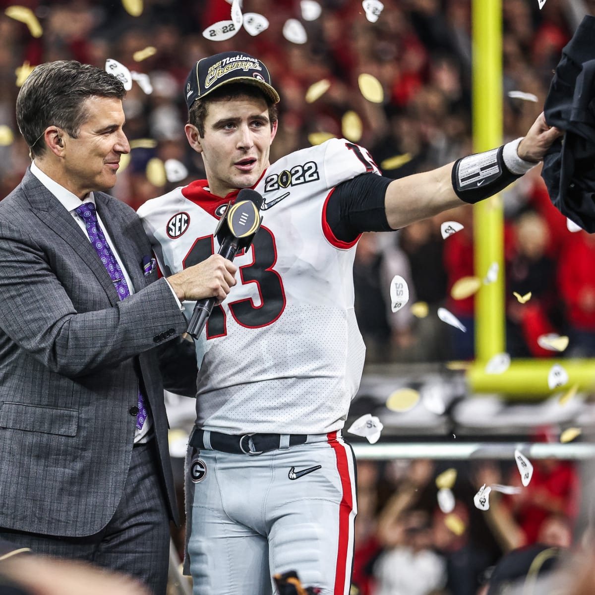 Georgia's Stetson Bennett goes from walk-on to legend with CFP National  Championship against Bama - ESPN