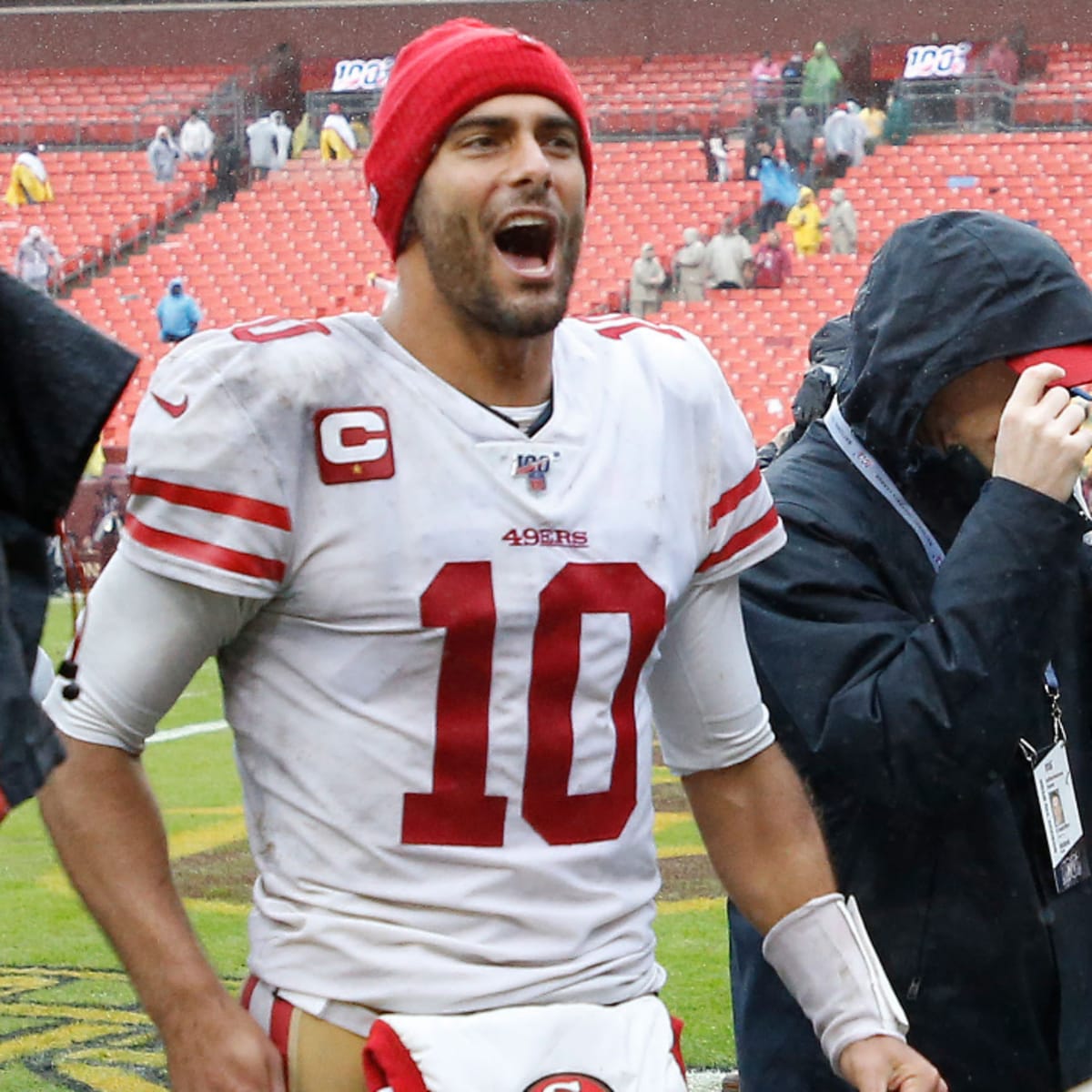 The 49ers Nearly Traded Jimmy Garoppolo to the Washington Commanders for  Two Picks - Sports Illustrated San Francisco 49ers News, Analysis and More