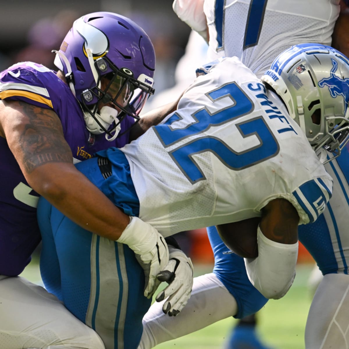 Lions' D'Andre Swift nursing another groin injury; Jamaal Williams limited  by chest 