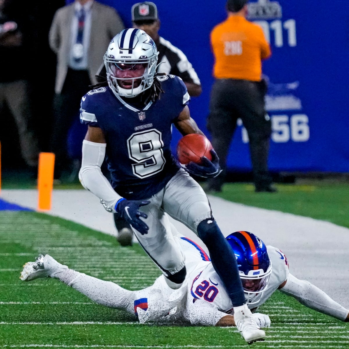 Cowboys back up turnover talk, beat Giants 36-31 - The San Diego  Union-Tribune