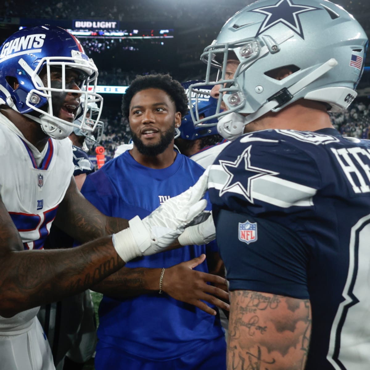 Cowboys pick off stumbling Giants' comeback attempt