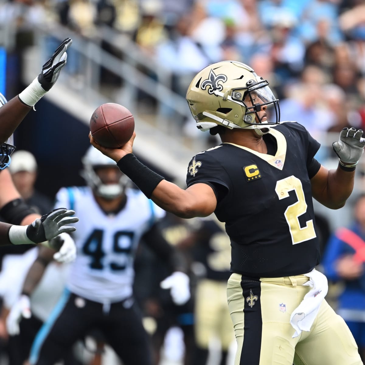 New Orleans Saints on X: The Saints will wear black jerseys and gold pants  on Sunday #NOvsSD #Saints50 @EAMaddenNFL  / X