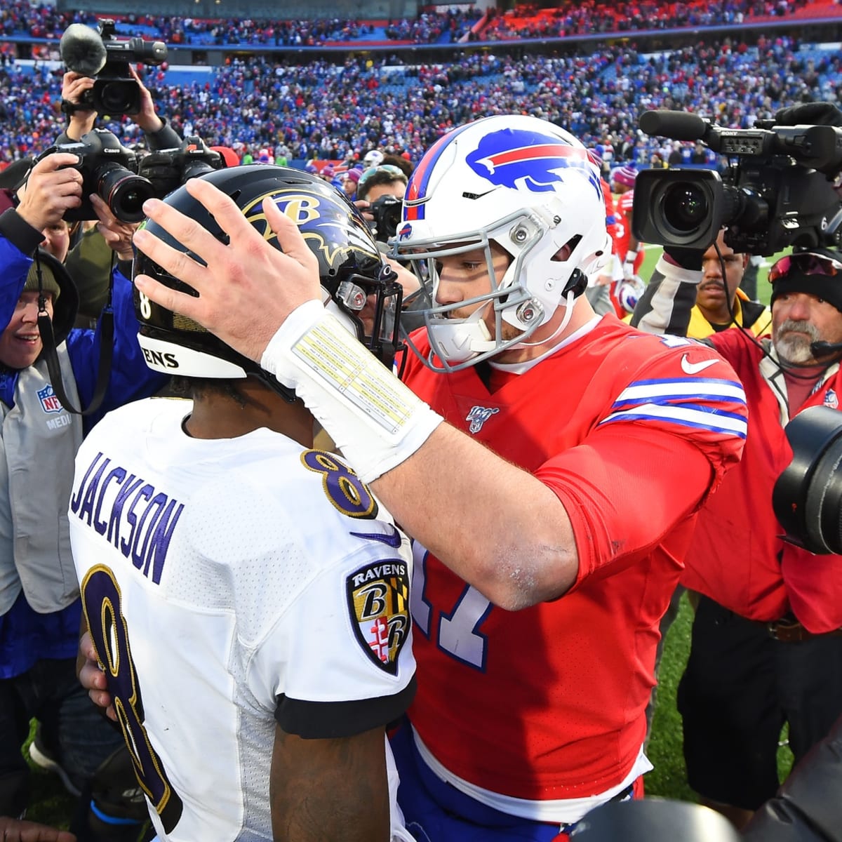 Graham: How Josh Allen rallied to out-MVP Lamar Jackson in Sunday's win -  The Athletic