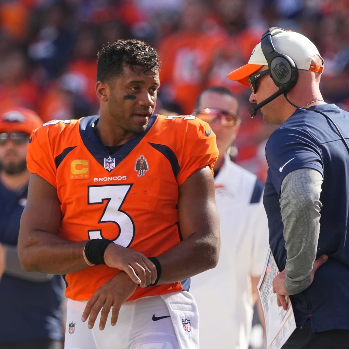 Denver Broncos quarterback Russell Wilson diagnosed with partially torn lat  near throwing shoulder