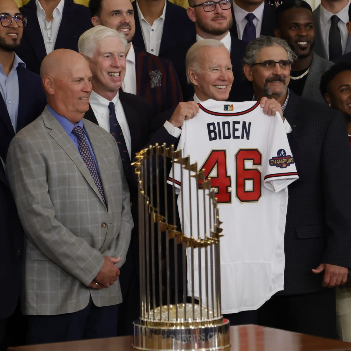Pres. Biden hosts World Series Champion Braves at White House