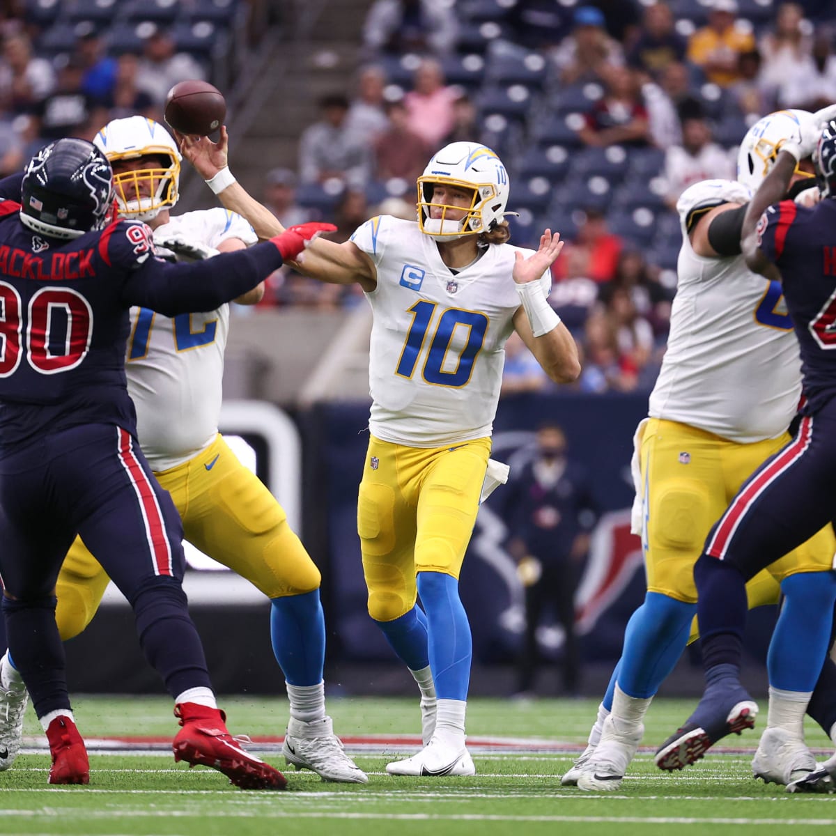 Chargers vs. Texans Week 4 Inactives: Who's Sitting Out? - Battle Red Blog