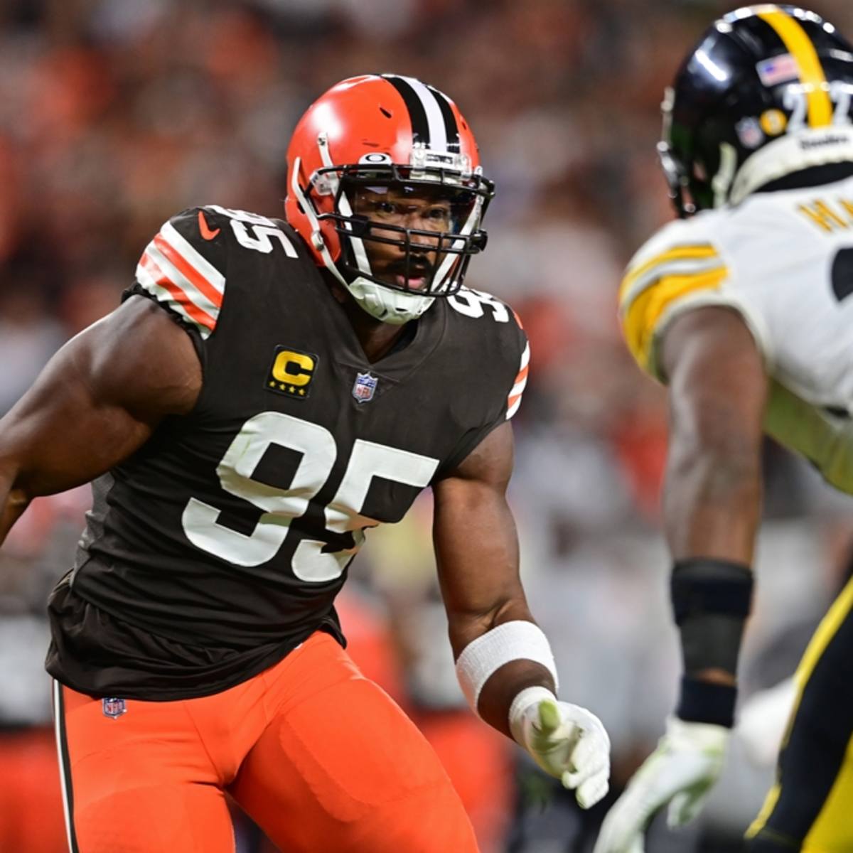 Cleveland Browns' Myles Garrett cited for speeding