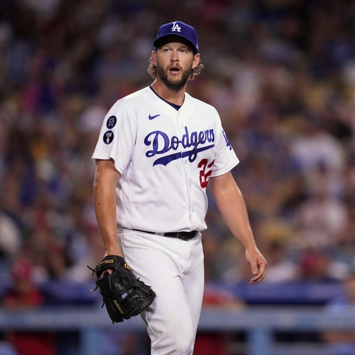 Dodgers' Clayton Kershaw 'all good' after bullpen session – Orange County  Register