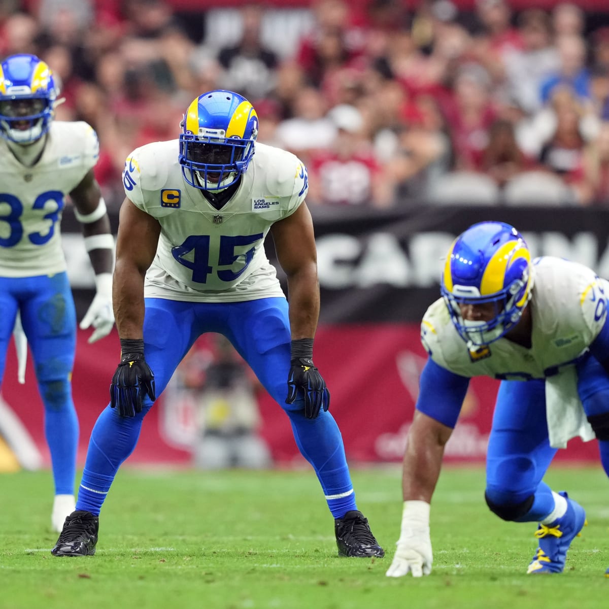 Tyler Higbee, LA Rams Night at Staples Center