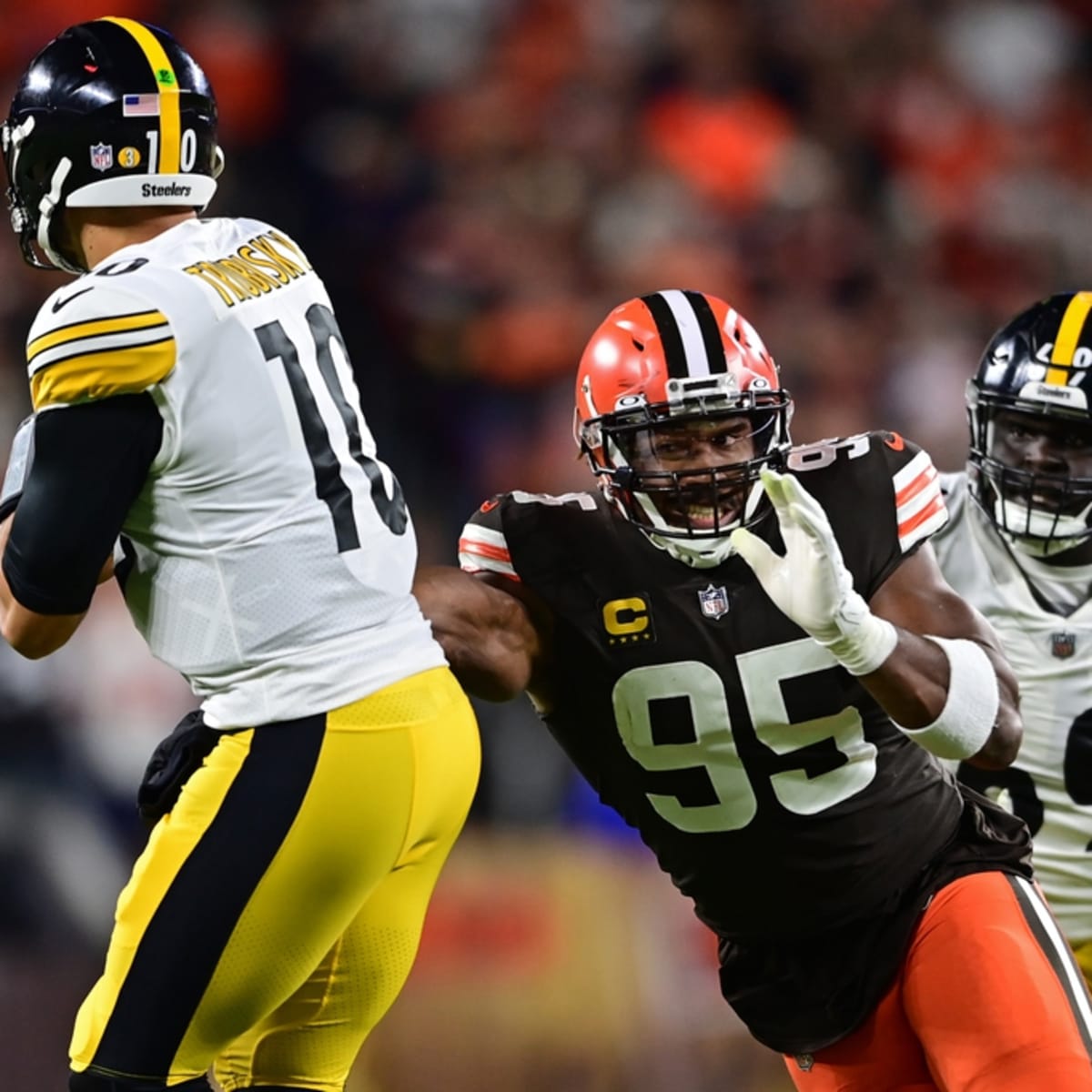 Browns rule Garrett out for Falcons; Clowney game-time decision –  News-Herald