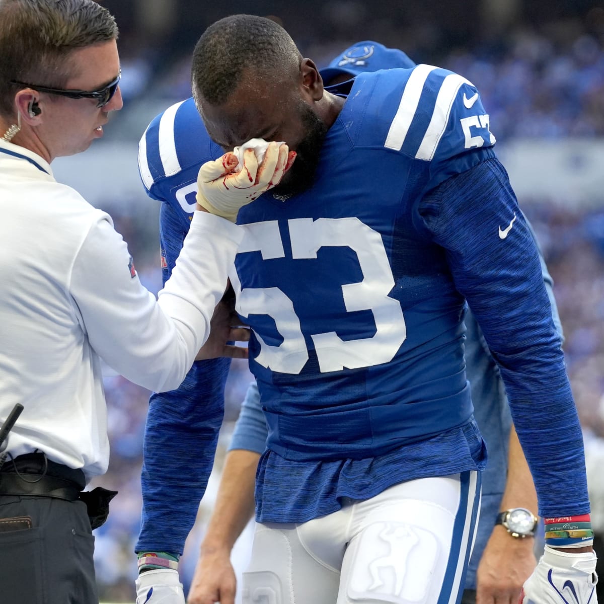 Colts LB Shaq Leonard joins 'NFL Total Access' following team's win over  Ravens