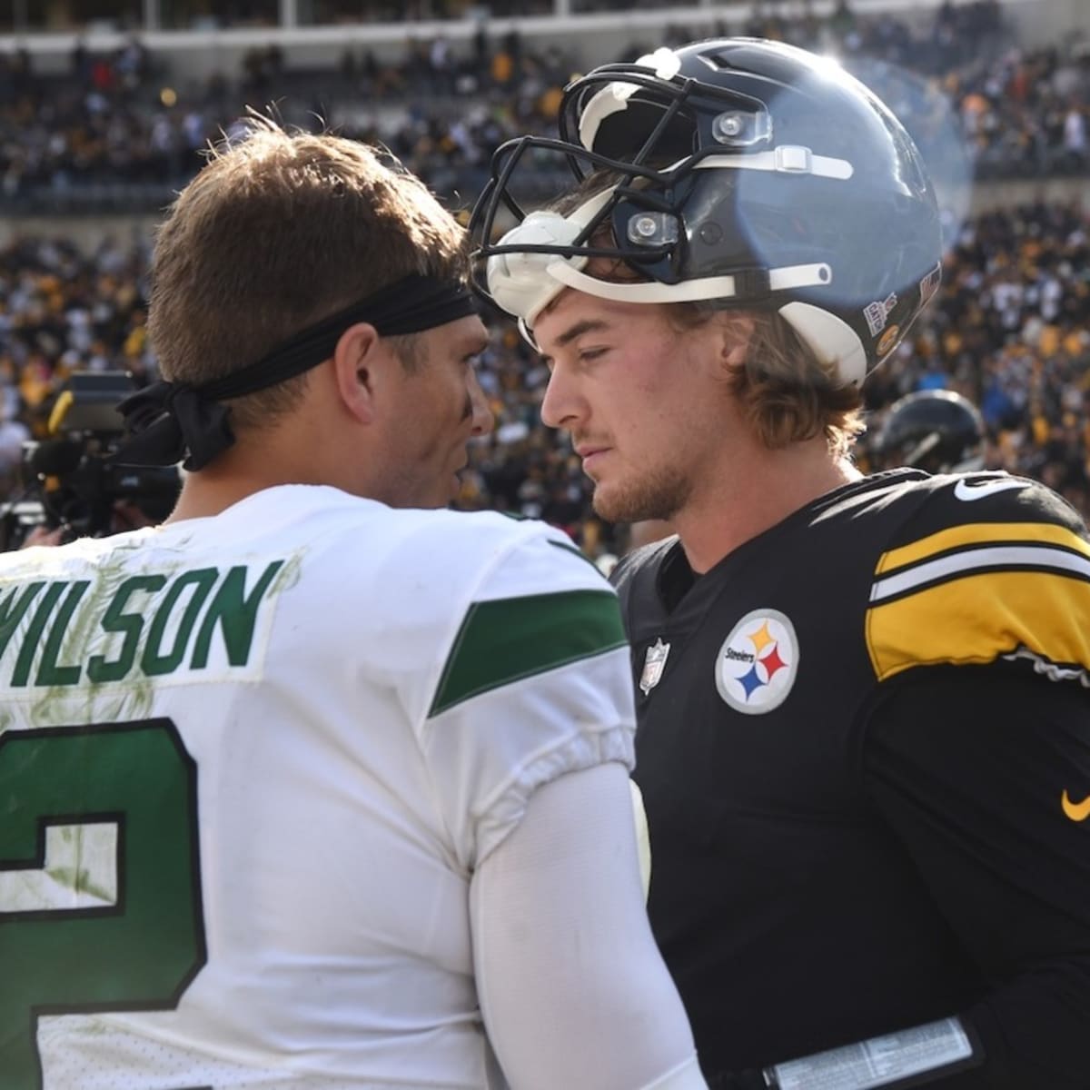 Steelers QB Kenny Pickett shook off nerves late in game to secure win