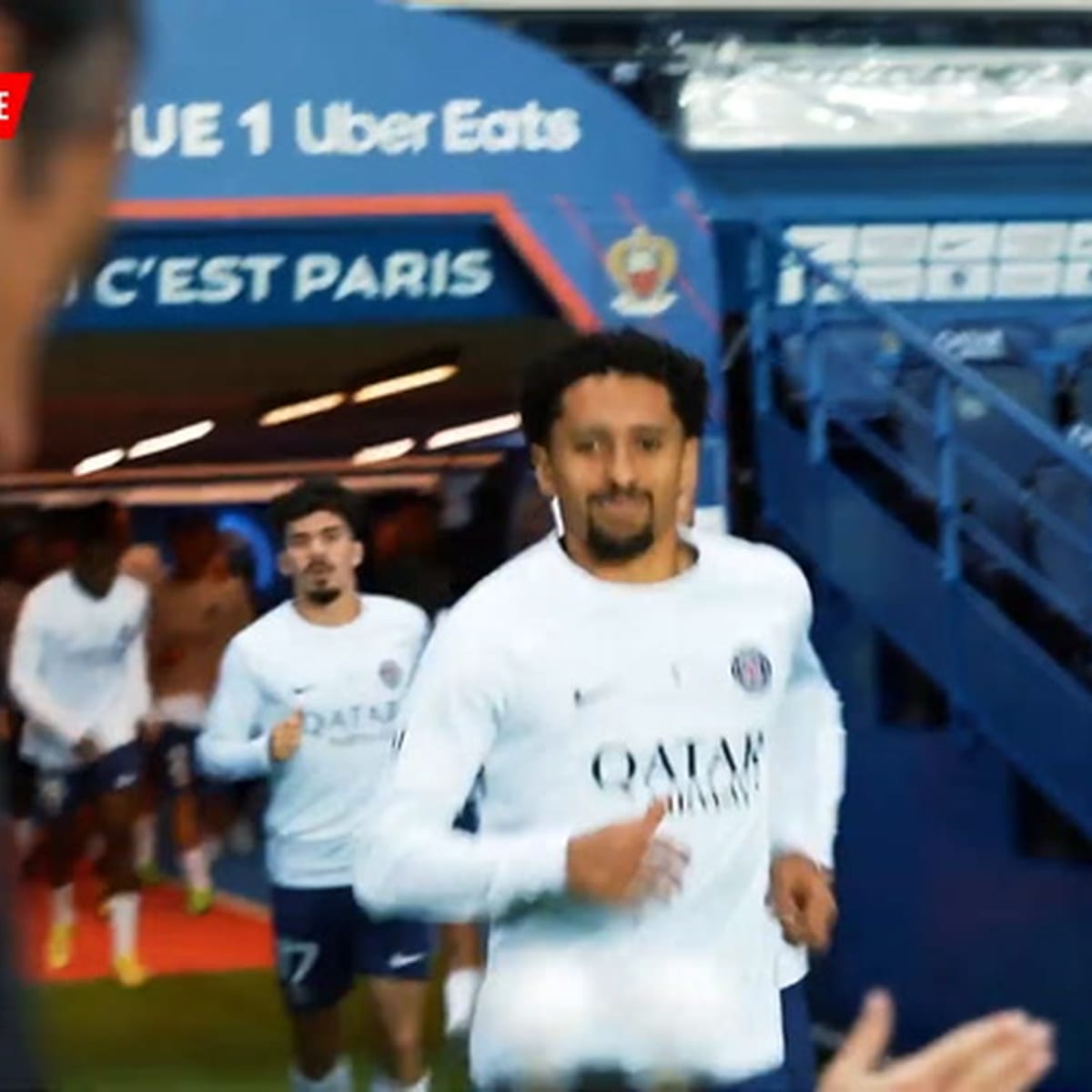 PSG Ad Board Says 'GOAT' the Moment Lionel Messi Scores Free Kick - Sports  Illustrated