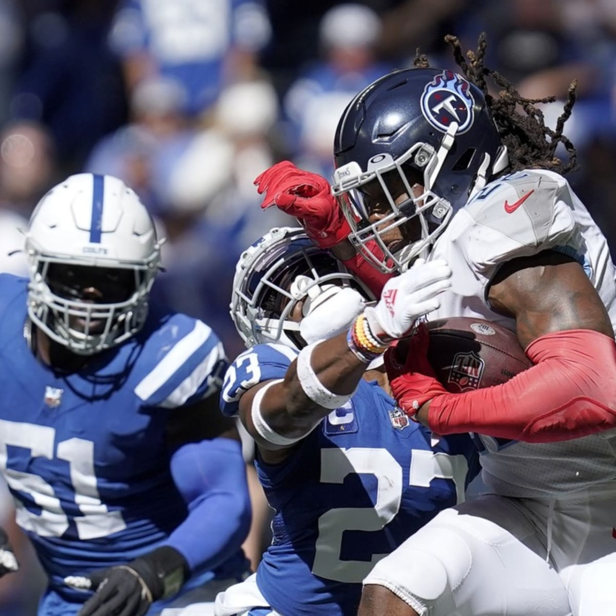 PFF Grades: Derrick Henry, Denico Autry Among Tennessee Titans' Top  Perfomers at Indianapolis - Sports Illustrated Tennessee Titans News,  Analysis and More
