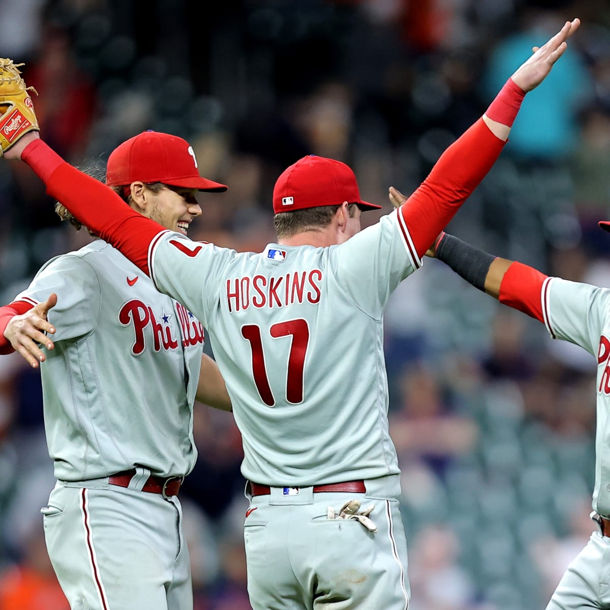 Phillies down Astros for 1st playoff berth since 2011
