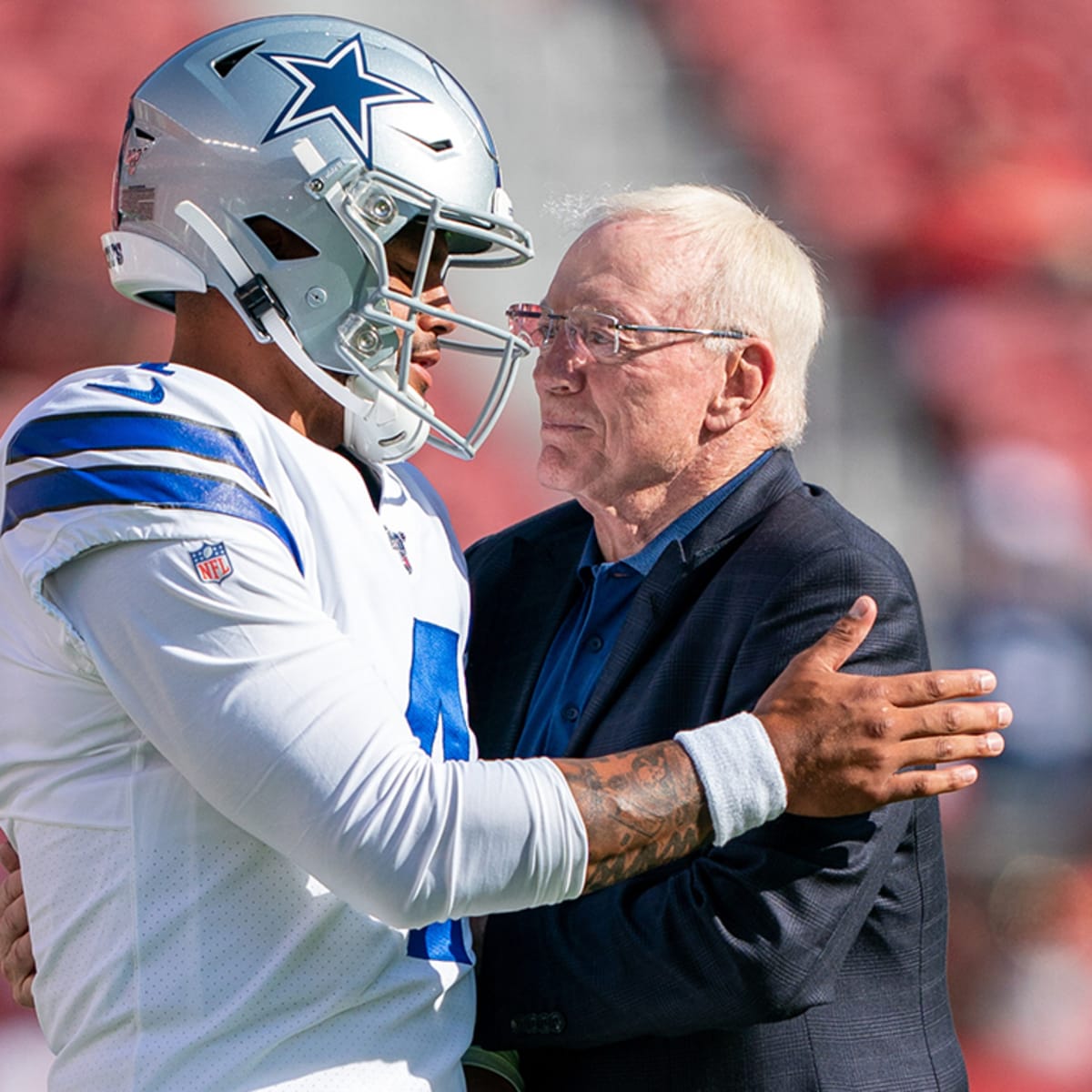 Jerry Jones negates Dak Prescott's initial timeline, insists Cooper Rush is  the answer