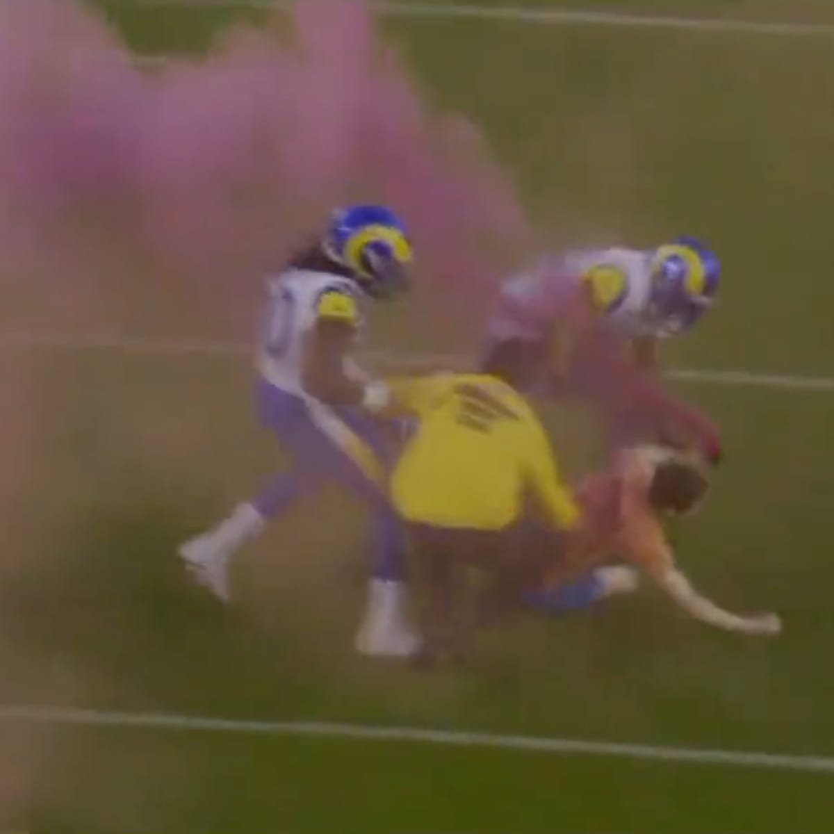 ManningCast breaks down tackle on Monday Night Football streaker at Rams-49ers  